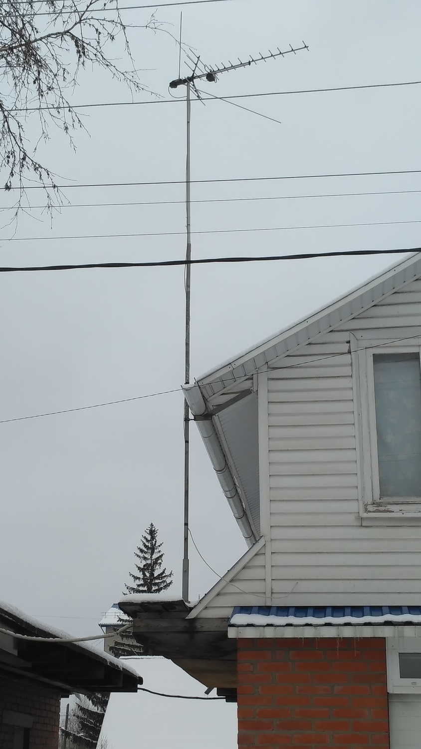 установка эфирной антенны в черте новосибирска